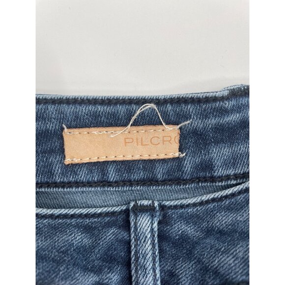 Pilcro & the Letterpress High-Rise Womens Bootcut Jeans Size 27 Dark Wash - Picture 7 of 10